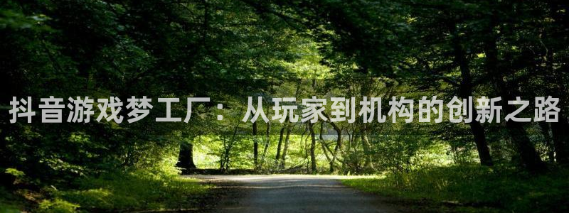 新宝GG官网官网注册账号密码：抖音游戏梦工厂：从玩家到机构的创新之路