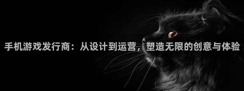 新宝GG子猫图片：手机游戏发行商：从设计到运营，塑造无限的创意与体验